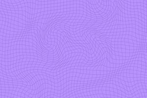 Purple retro psychedelic checkerboard pattern. Groovy funky textures. vector