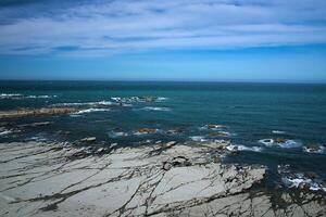 Oceano apuntalar en Kaikoura, nuevo Zelanda foto