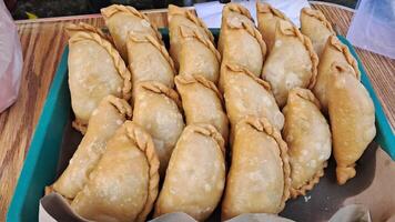 pastel contiene huevos y vegetales tradicional comida foto