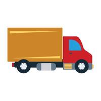 camión ilustración aislado en un blanco antecedentes. vector