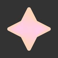 y2k futuristic element of 2000s aesthetic design vector