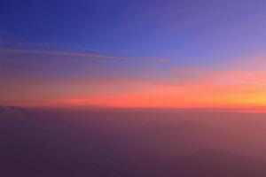 Morning sky With amazing colors photo