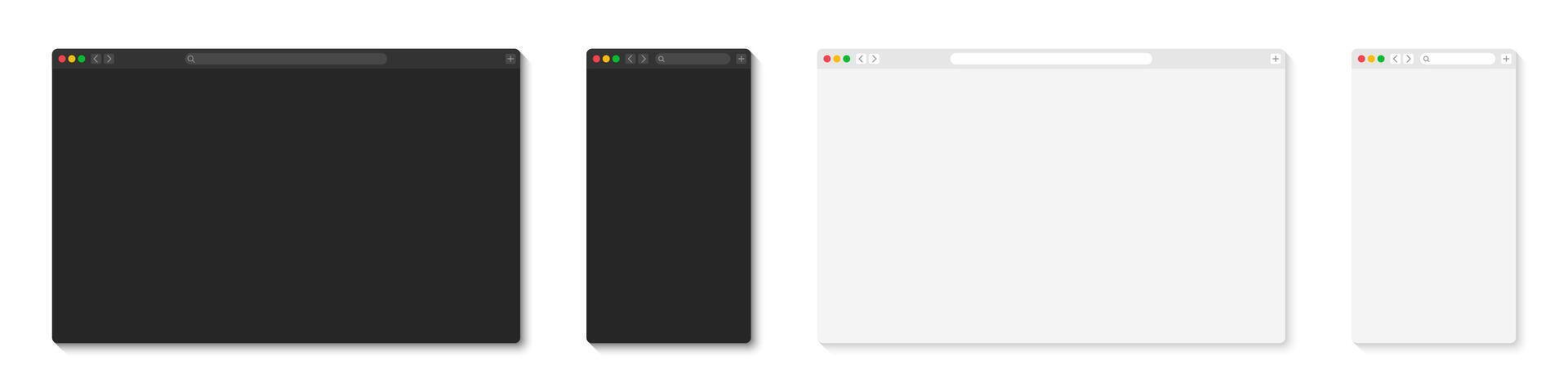 Browser Window Mockup Vector Art, Icons, and Graphics for Free Download