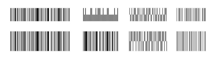 Barcodes. Barcode icons. Barcode vectors