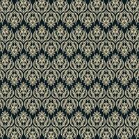 vintage background pattern blue and pale yellow vector
