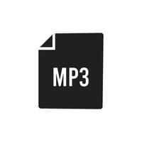 mp3 jugador icono logo vector