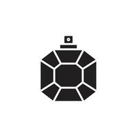 perfume bottle icon logo vector