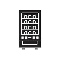 vending machine icon logo vector