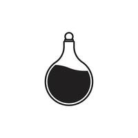 perfume botella icono logo vector