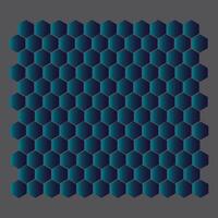 Seamless abstract hexagon pattern background vector