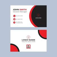 Business Card Template vector