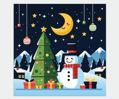 Background for Winter Season Celebration vector