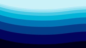 beautiful evening waves. background of resonating waves at night. flat waves at night vector