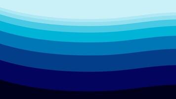 beautiful evening waves. background of resonating waves at night. flat waves at night vector