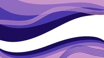 purple gradient background with a mix of light purple lines. abstract waves visible at night. evening waves with soothing purple gradients vector