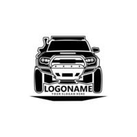 jeep suv template logo design vector