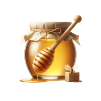 Honey isolated on transparent background png