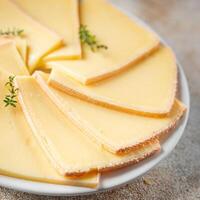 raclette cheese tasty eating cooking appetizer meal food snack on the table copy space food background photo