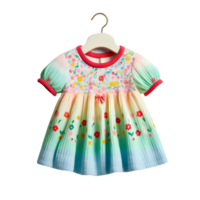 bébé fille robe isolé sur transparent Contexte png