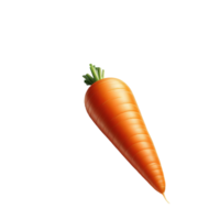 verdura carota isolato su trasparente sfondo png