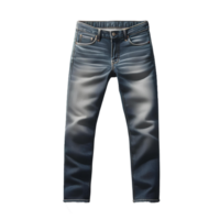 Men's denim jeans isolated on transparent background png