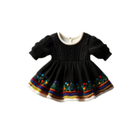 Baby girl frock isolated on transparent background png