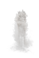 Nitrogen of rocket launch on transparent background png