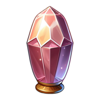 red crystal diamond png