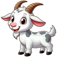 cartoon of a baby goat png