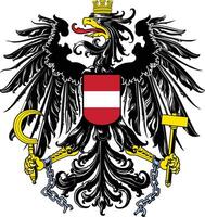 coat of arms of austria vector
