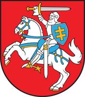 coat of arms of lithuania vector