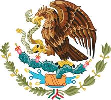 coat of arms of mexico vector