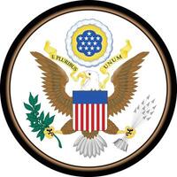 great seal of the united states vector