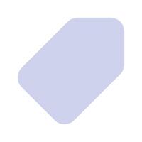 Tag icon for uiux, web, app, infographic, etc vector