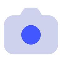 Camera icon for uiux, web, app, infographic, etc vector