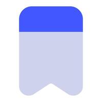 Bookmark icon for uiux, web, app, infographic, etc vector