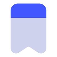 Bookmark icon for uiux, web, app, infographic, etc vector