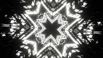 Red and White Cross-Type Strobe Background VJ Loop in 4K video