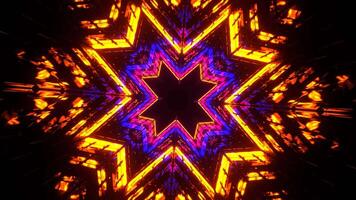Rainbow Cross-Type Strobe Background VJ Loop in 4K video