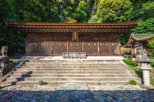 ujigami santuario, un sintoísmo santuario en el ciudad de uji, kioto, Japón foto