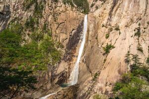 Kuryong Falls of mount kumgang tourist region located in Kangwon do, north korea photo