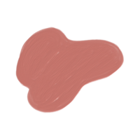 orgânico forma óleo textura mão pintar, boho blob fundo png