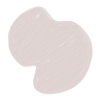 orgânico forma óleo textura mão pintar, boho blob fundo png