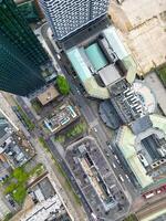 más hermosa aéreo ver de central Oeste croydon Londres ciudad de Inglaterra unido Reino. abril 24, 2024 foto