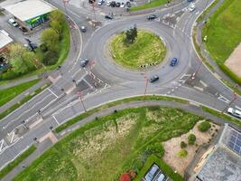 High Angle View of Derby City and Stadium Surround of the City. England United Kingdom. April 26th, 2024 photo