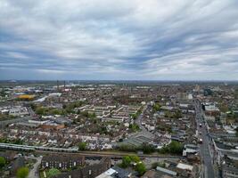 Most Beautiful Aerial View of Central West Croydon London City of England United Kingdom. April 24th, 2024 photo