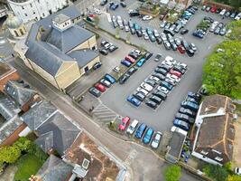 Aerial View of Historical Canterbury City Centre, Kent, England, Great Britain. April 20th, 2024 photo