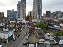 Most Beautiful Aerial View of Central West Croydon London City of England United Kingdom. April 24th, 2024 photo
