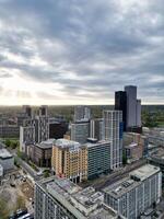 Most Beautiful Aerial View of Central West Croydon London City of England United Kingdom. April 24th, 2024 photo