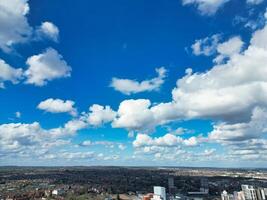 Aerial View of Buildings at City Centre and Downtown of Coventry City of England United Kingdom. March 30th, 2024 photo